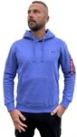 Alpha Industries Herren Alpha Industries Back Print Hoody Neon Print Kapuzensweat