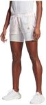 adidas Damen Fast 2In1 All Over Print Shorts Laufbekleidung Shorts White/Alumin -