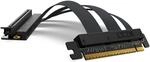 NZXT PCIe 4.0x16 Riser Cable - AB-RC200-B1 - Flexibles und abgeschirmtes...