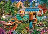 Schmidt 57379 Camper-Romantik Puzzle, 500 Teile