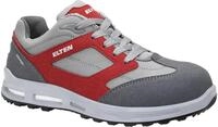 ELTEN Travis XXT Grey-red Low ESD S2 | Sicherheitsschuhe f&uuml;r Damen & Herren,