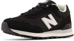 New Balance Damen 515 Sneaker, Schwarz, 36 EU