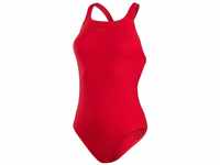 Speedo Damen Eco Endurance+ Medalist Schwimmanzug, Rot, 38