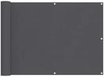 vidaXL Balkon Sichtschutz 75x600cm Balkonbespannung Balkonverkleidung Zaun