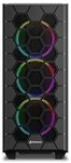 Sharkoon RGB Hex Cristal Templado USB 3.0 Negra