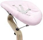 Stokke Nomi Newborn Set, Black/Grey Pink - Mit 5-Punkt-Sicherheitsgurt und wendbarem,