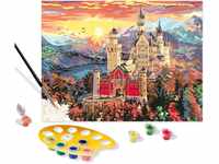 Ravensburger CreArt - Malen nach Zahlen 20278 – Fairytale Castle, Mittel