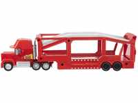 Disney Pixar Cars HHJ54 - Mack Hauler, Spielzeug-Transporter (ca 33 cm) mit Rampe und