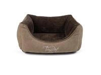 TrendPet VitaBed Style - Orthop&auml;disches Hundebett, au&szlig;en Kunstleder innen flauschig
