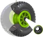 TRUTZHOLM Sackkarrenrad 260x85mm Vollgummi 3.00-4 PU Ersatzrad f&uuml;r Sackkarre mit