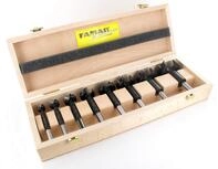 FAMAG 8-teiliger Bormax Hartmetall-Forstnerbohrersatz...