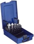 BOHRCRAFT 17001330006 Kegelsenker Set HSS-G in ABS-Box KS6-K 6-teilig, 6 St&uuml;ck