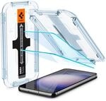 Spigen Glas.tR EZ Fit Hartglas, kompatibel mit Samsung Galaxy S23 Plus, 2 St&uuml;ck,