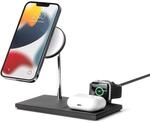 Native Union Snap 3-in-1 Magnetisches kabelloses Ladeger&auml;t - F&uuml;r iPhone Air, 17,