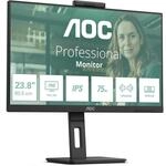 AOC 24P3QW - 24 Zoll Full HD Monitor, 2 MP Webcam, h&ouml;henverstellbar, Lautsprecher