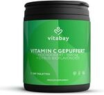Vitabay Vitamin C 1000 mg &ndash; 500 vegane Time-Released Tabletten mit