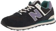 New Balance 574 Herren-Sneaker, Schwarz/Blau, 42/44 EU