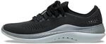 Crocs Herren LiteRide 360 Pacer W Schuh, Black/Slate Grey, 34/35 EU