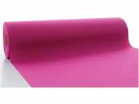 Sovie Horeca Linclass Airlaid Tischläufer Violett - 40cm x 24m - Einfarbiger