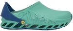 Scholl Evoflex, Scarpe da lavoro per settore medico Unisex - Adulto, Smeraldo Blu