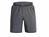 Under Armour Mens Shorts Ua HIIT Woven 8In Shorts, Pitch Gray, 1377026-012, XL