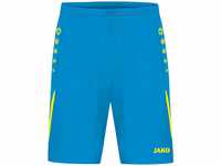 JAKO Herren Sporthose Challenge, Shorts, JAKO blau/Neongelb, L