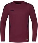 JAKO Herren Sweatshirt Challenge, Maroon/Marine, L