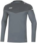 JAKO Herren Sweatshirt Champ 2.0, Steingrau/Anthra Light, S
