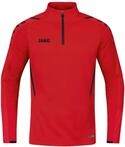 JAKO Herren Ziptop Challenge, Rot/Schwarz, XL