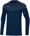JAKO Kinder Sweatshirt Champ 2.0, Marine/Darkblue/Skyblue, 128