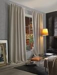 HOMEbasics | Akustikvorhang Uni | ACUSTICO | L&auml;rm-, Hitze-, K&auml;lte- und