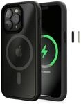 Woodcessories - iPhone 14 Pro Clear Case mit MagSafe | Transparente Handyh&uuml;lle...
