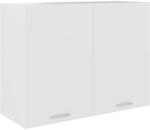 vidaXL H&auml;ngeschrank Lyon Wei&szlig; 80x31x60 cm Holzwerkstoff, K&uuml;chenschrank,