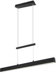 Reality Leuchten LED Pendelleuchte Paros R32043132, Metall Schwarz Matt, mit 21 Watt