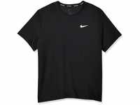 Nike Herren Miler T-Shirt, Black/Reflective Silv, XXL EU