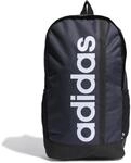 adidas Unisex Essentials Linear Backpack, Shadow Navy/Black/White, One size