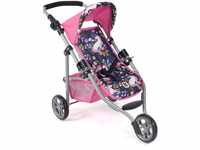 Bayer Chic 2000 - Puppenbuggy Lola, Jogging-Buggy, Puppenjogger, Puppenwagen,