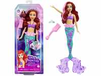 Mattel Disney Prinzessin Arielle die Meerjungfrau Puppe, Meerjungfrau Spielzeug,