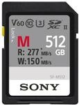 Sony SF-M512 512GB SDXC Speicherkarte UHS-II, V60, Class 10, bis zu 277MB/s Lesen,