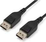 StarTech.com 1m VESA Zertifiziertes DisplayPort 1.4 Kabel - 8k 60Hz HBR3 HDR - Super
