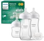 Philips AVENT Babyflaschen aus Glas, Geschenkset f&uuml;r Neugeborene &ndash; 3 Babyflaschen