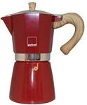 Gnali & Zani VEZ003/IND/RED Espressokocher, Aluminium, rot