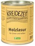 Holzlasur f&uuml;r Innen und au&szlig;en 0,75 l farbig (Ebenholz)