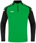 JAKO Herren Ziptop Performance, Soft Green/Schwarz, L