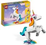 LEGO Creator 3in1 Magical Unicorn Toy - Animal Figure Transforms into a Seahorse or