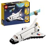 LEGO 31134 Creator 3in1 Spaceshuttle Spielzeug zum Astronauten zum Raumschiff,