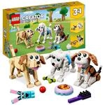 LEGO 31137 Creator 3in1 Niedliche Hunde Set mit Dackel-, Mops-,...