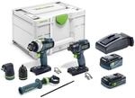 Festool &ndash; Schrauber- & Bohrer-Set TID 18 5,0/4,0-Set TPC 18/4 inkl. TID 18 + TPC