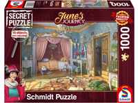 Schmidt Spiele 59976 Junes Journey, Schlafzimmer, 1000 Teile Puzzle, Mehrfarbig, one