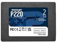 Patriot Memory P220 Internes Solid State Drive 2TB SSD SATA 3 2,5 Zoll